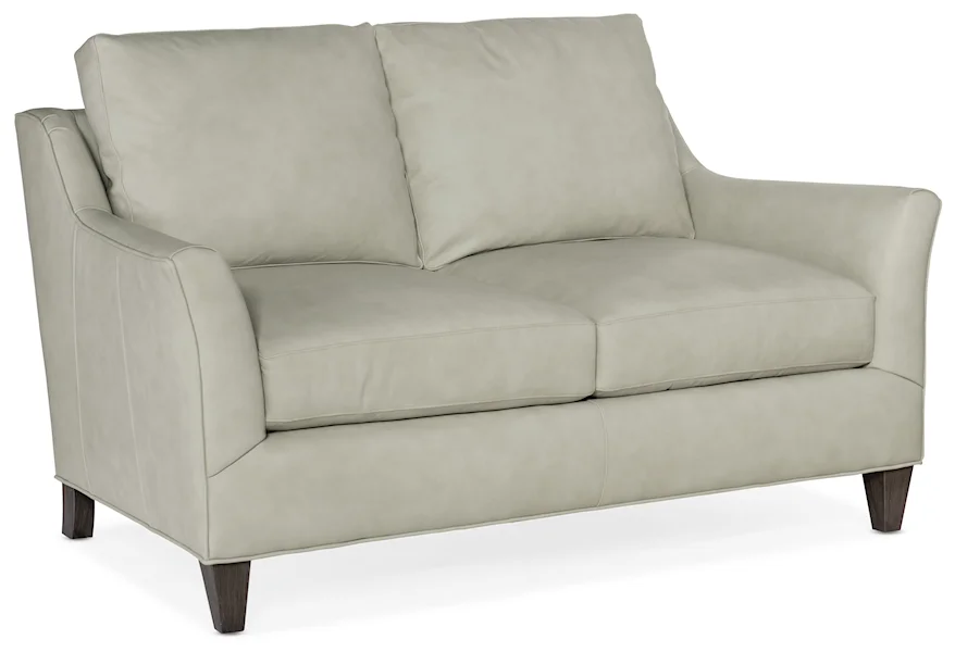 Marleigh  Stationary Loveseat 8-Way Tie by Bradington Young at Belfort Furniture