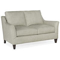 Transitional Stationary Loveseat