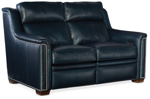 Transitional Power Reclining Loveseat