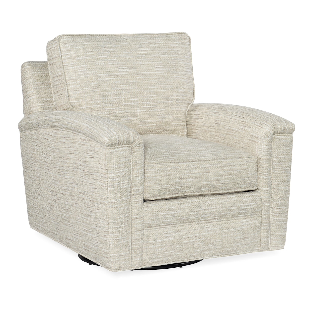 Bradington Young Oliver Oliver Swivel Chair 8-Way Tie