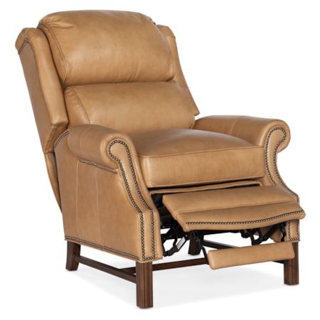 High Leg Reclining Lounger