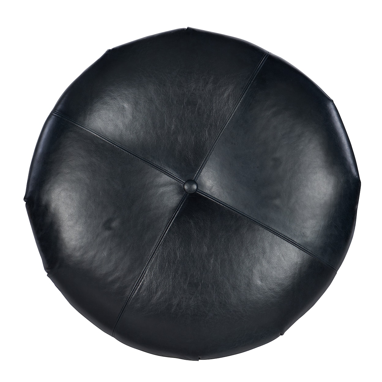 Bradington Young Well-Rounded 38 Inch Round Cocktail Ottoman