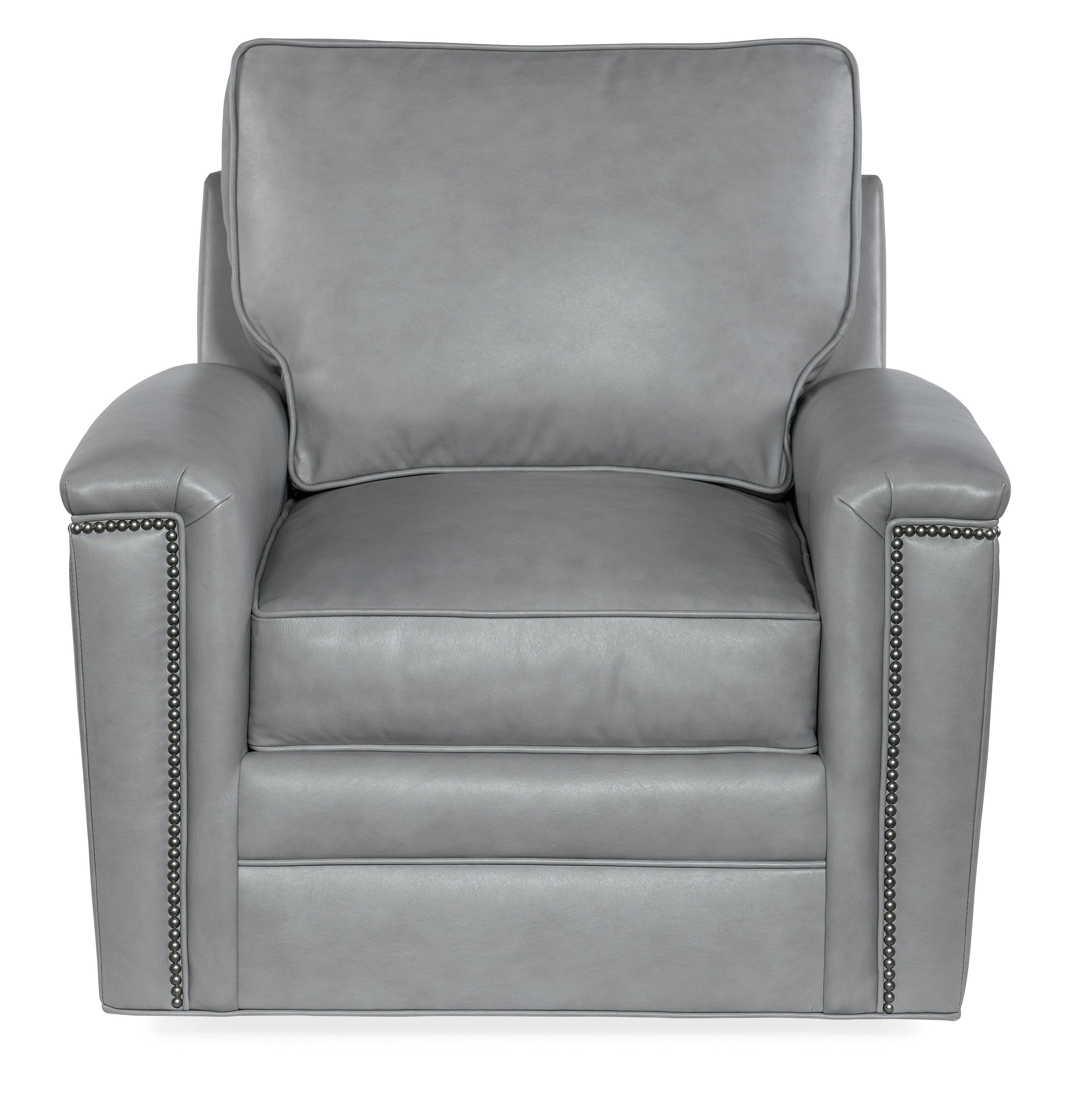 Bradington Young Oliver Oliver Swivel Chair 8-Way Tie