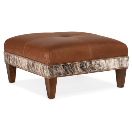 Square Cocktail Ottoman