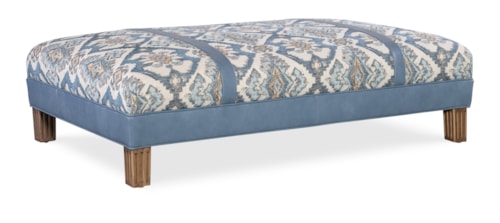 Transitional Extra Large Ottoman