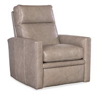 Transitional Swivel Recliner