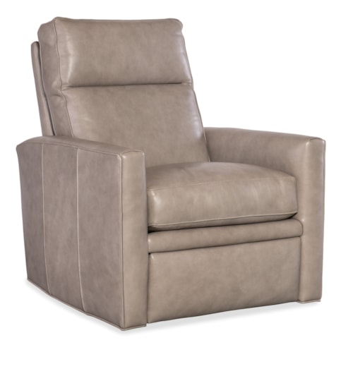 Transitional Swivel Recliner