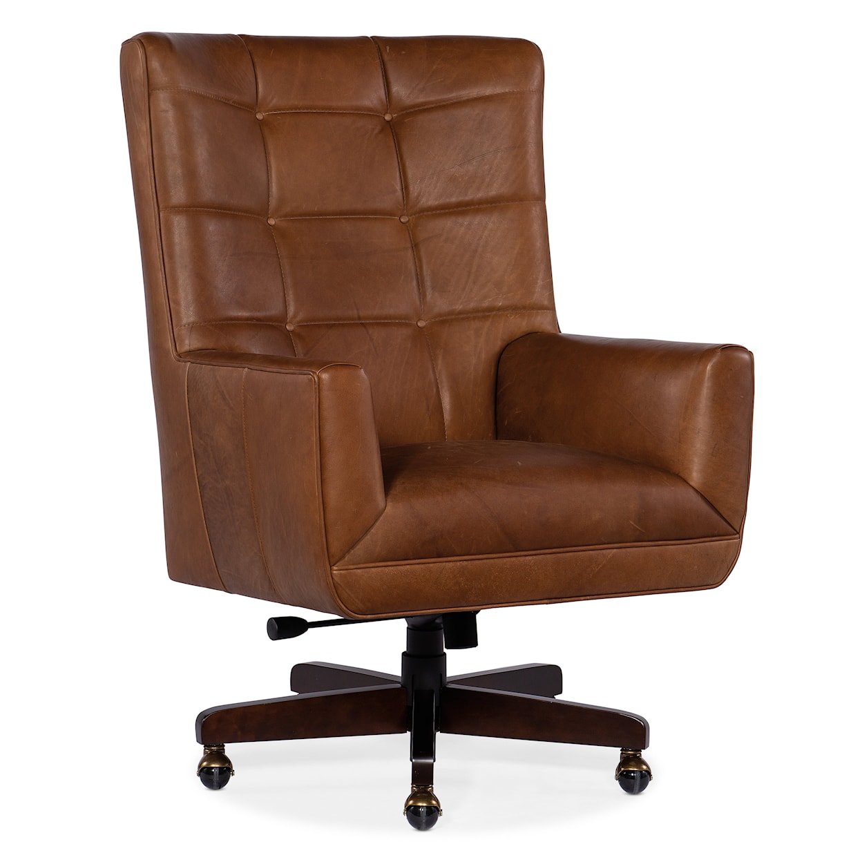 Bradington Young Ebony Office Swivel Tilt Chair