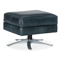 Contemporary Swivel Ottoman