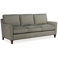 Transitional Sofa with 8-Way Tie