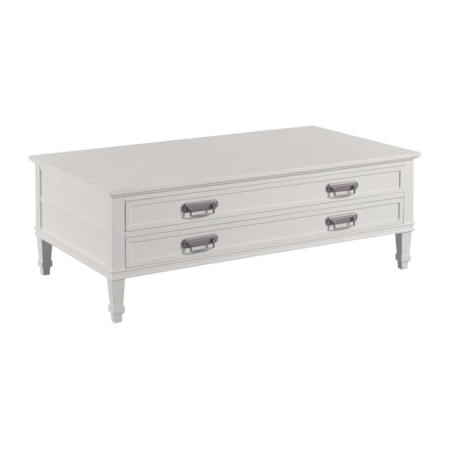 Rectangular Drawer Coffee Table