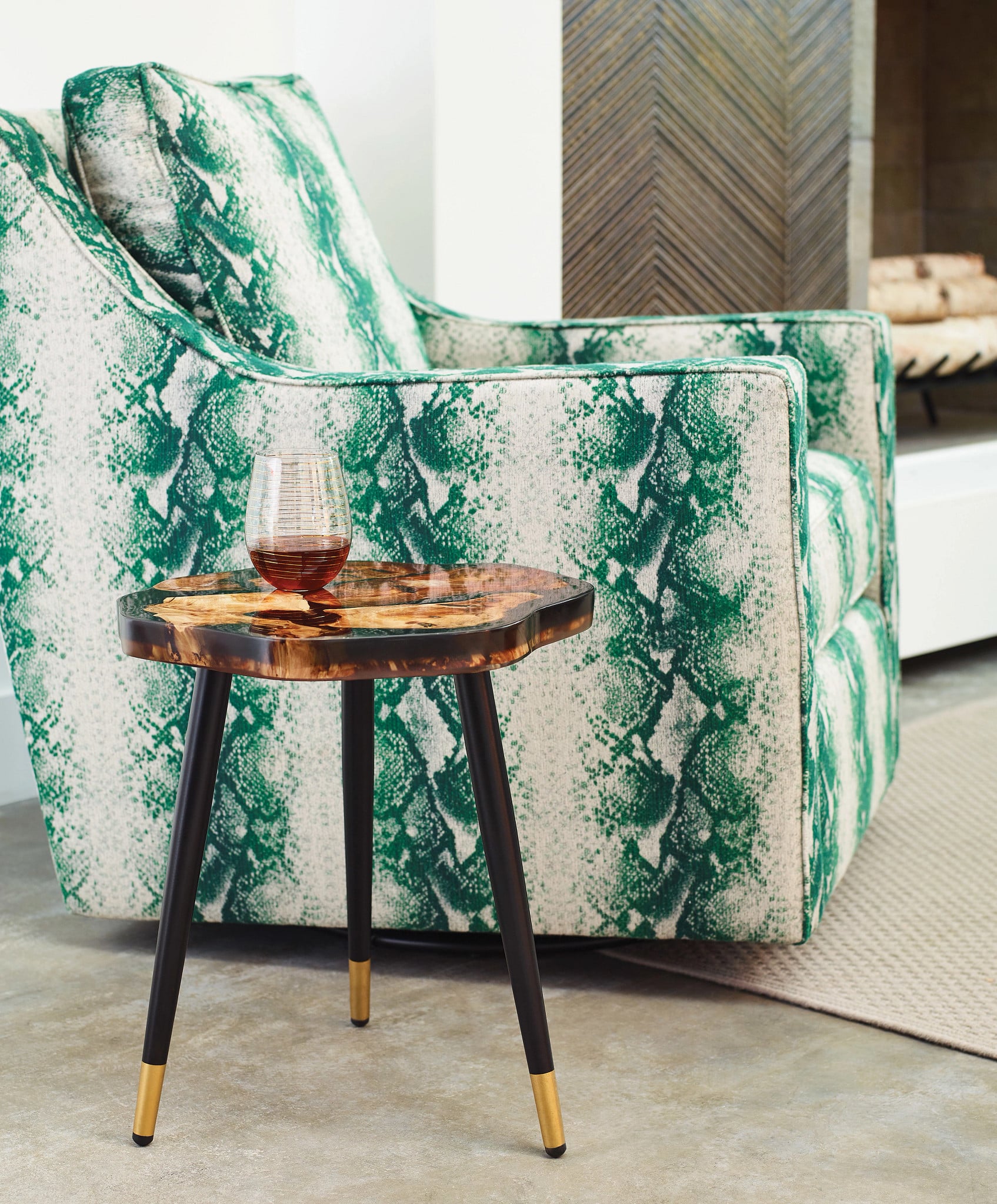 Acrylic Root Accent Table