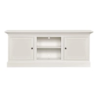 Transitional Triple 2-Door Console