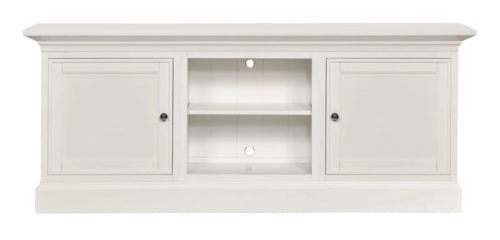 Transitional Triple 2-Door Console