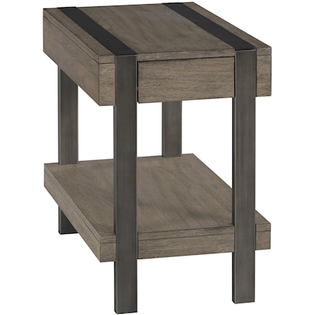 Rustic Chairside Table