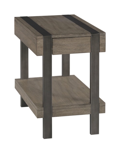 Rustic Chairside Table
