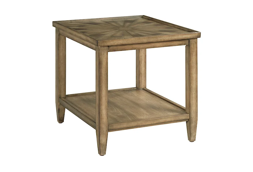 Astor Rectangular End Table by Hammary at Howell Furniture