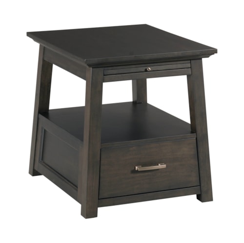 Transitional End Table