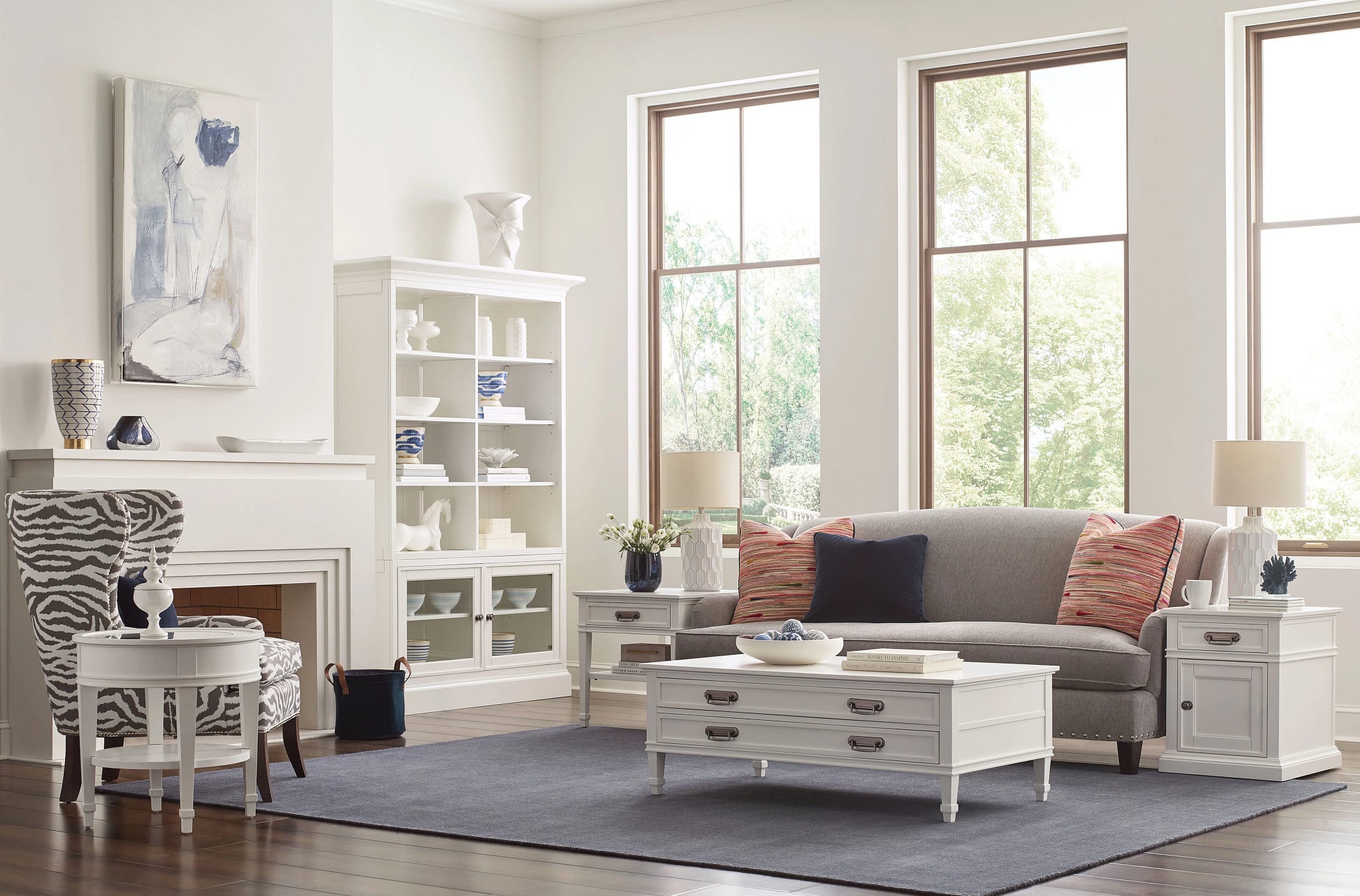 Rectangular Drawer Coffee Table