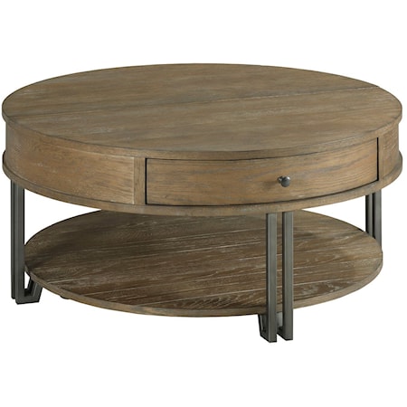 Round Lift Top Coffee Table