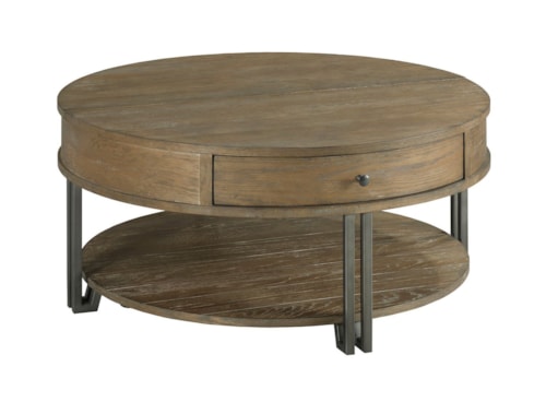 Round Lift Top Coffee Table