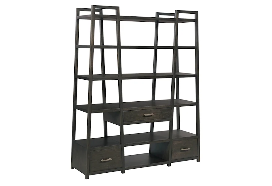 Bessemer Bookcase by Hammary at Jordan's Home Furnishings
