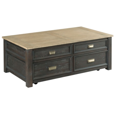 Coffee Table with Casters