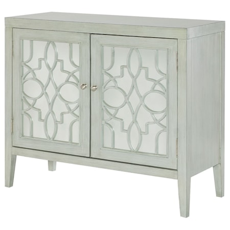 Mirrored Door Cabinet