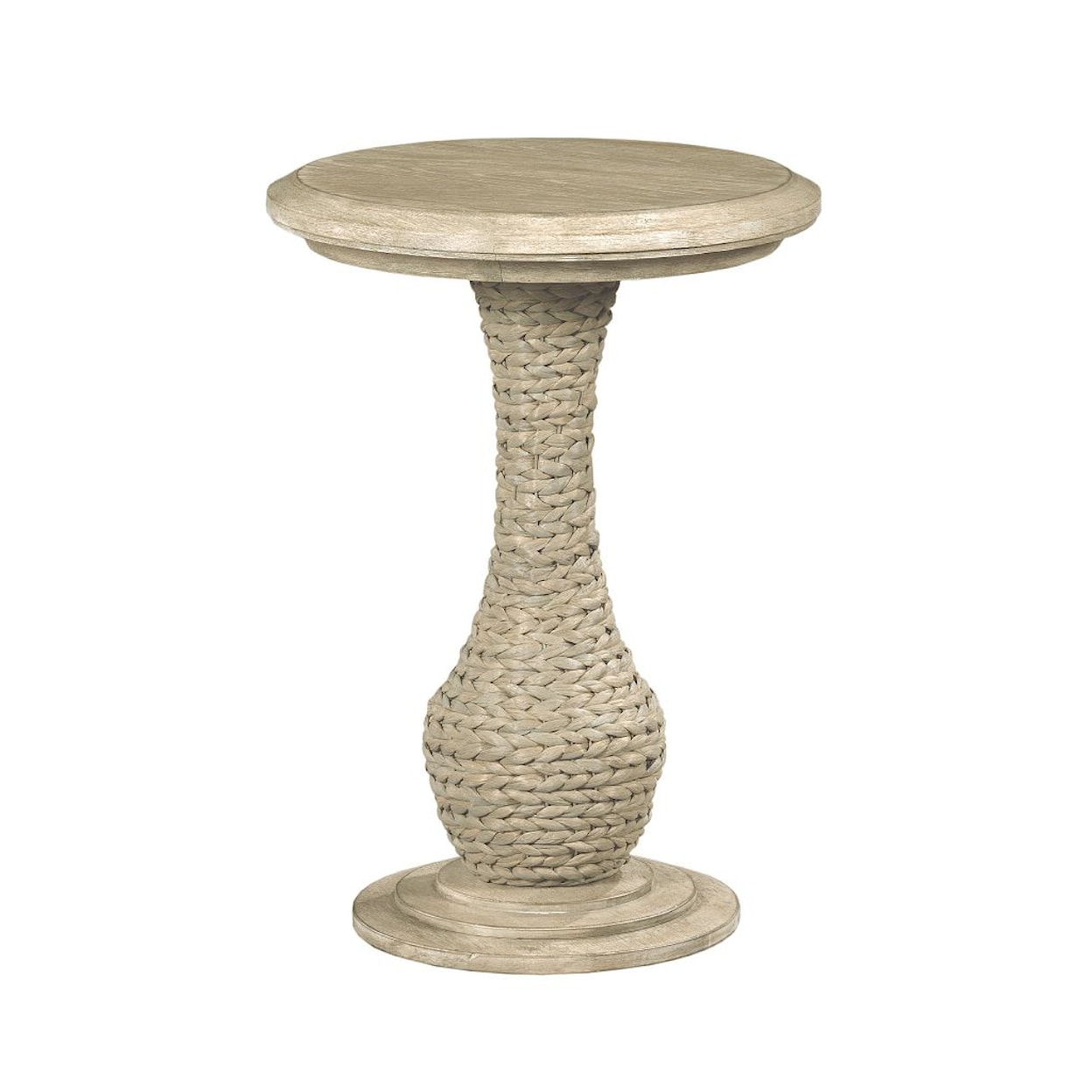 Hammary Vista Biscane Round End Table