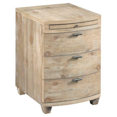 Driftwood Bowfront Chairside