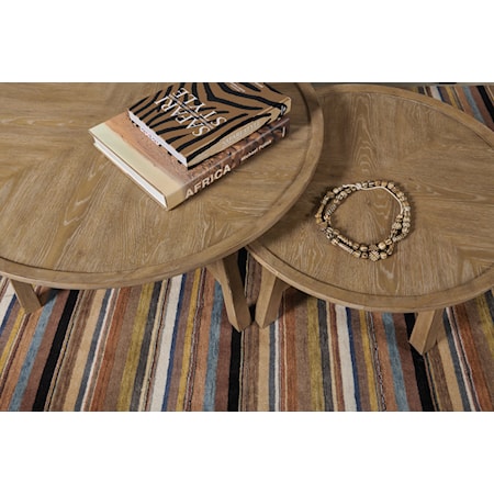 Round Coffee Table Set