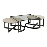 Transitional Nesting Coffee Table