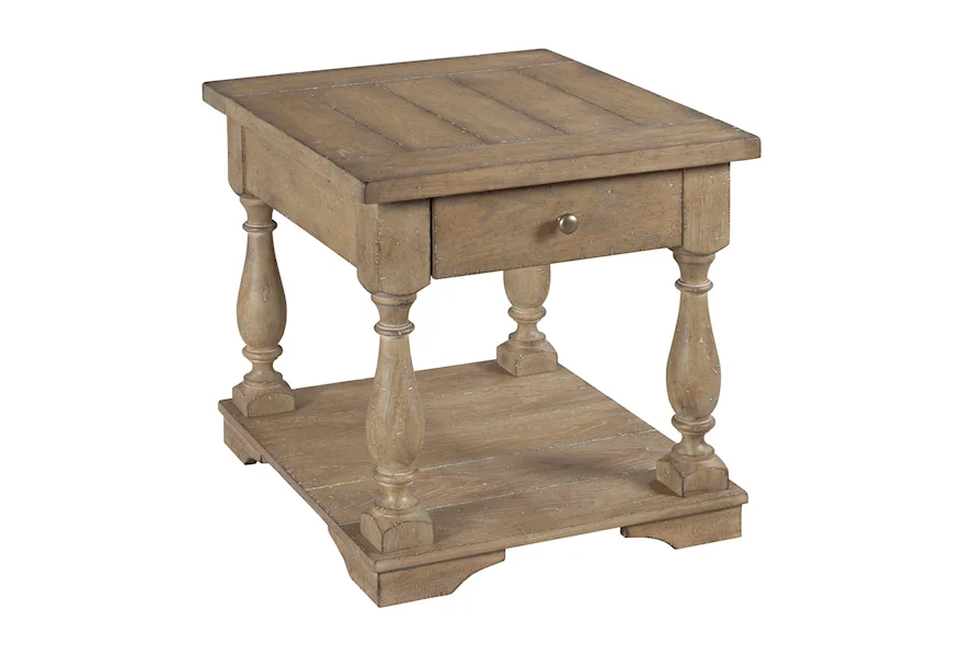 Donelson Rectangular Drawer End Table by Hammary at Stoney Creek Furniture 