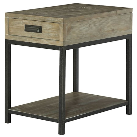 Charging Chairside Table