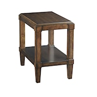 Chairside Table with Shelf