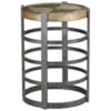 Hammary Hidden Treasures Barrel Strap End Table