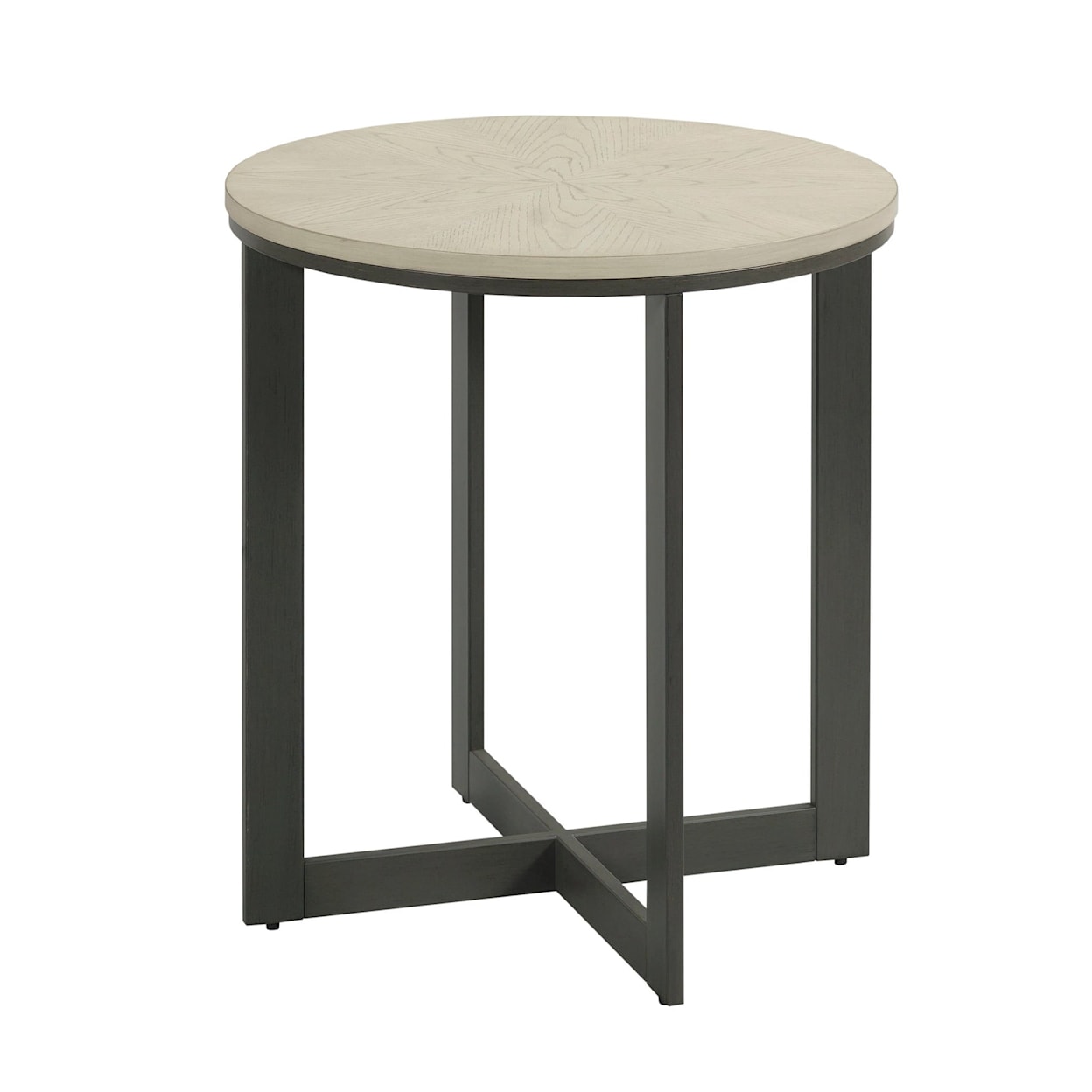 Hammary Portrait Round End Table