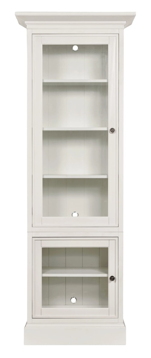 Transitional Single Display Cabinet