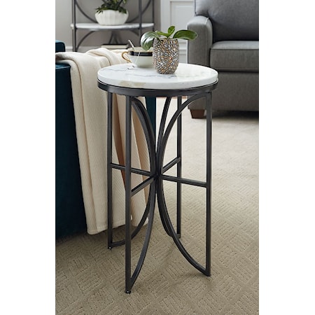 Small Round Accent Table