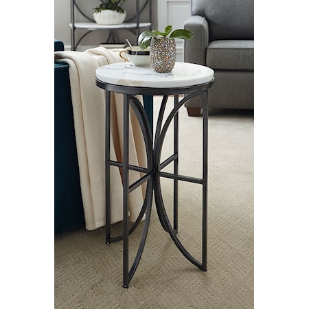 Small Round Accent Table