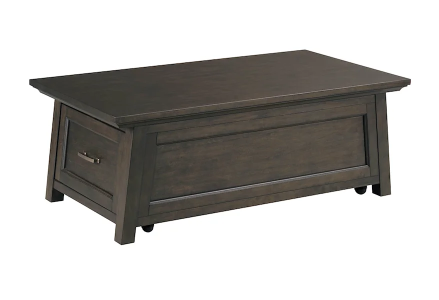 Bessemer Storage Coffee Table by Hammary at Jordan's Home Furnishings