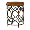 Hammary Junction Round Lamp Table