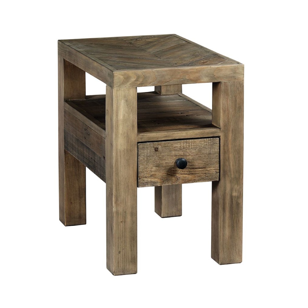 Hammary Reclamation Place Chairside Table