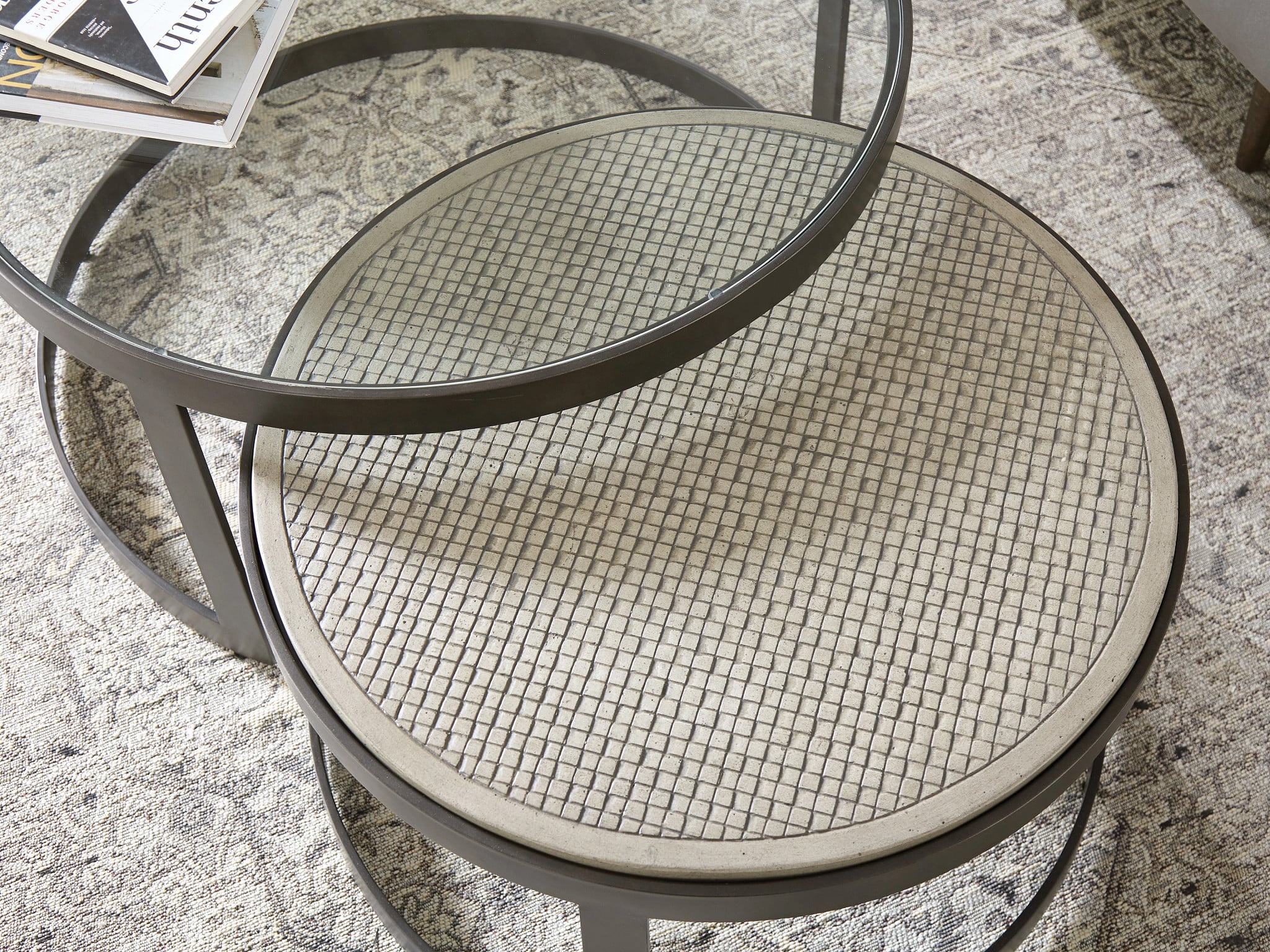 Concrete Nesting Coffee Tables