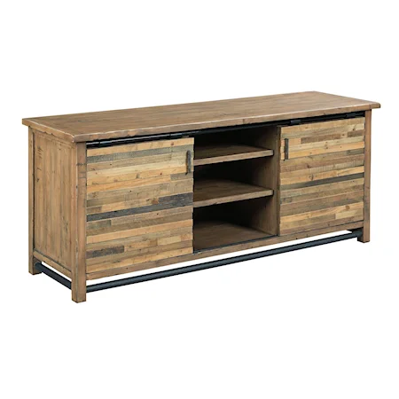 Reclaimed Wood Entertainment Console