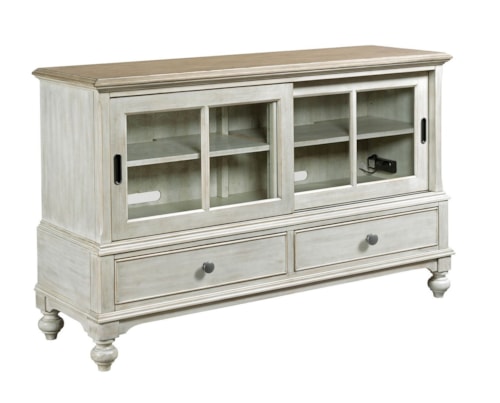 Ludlow Entertainment Console with Cord Management