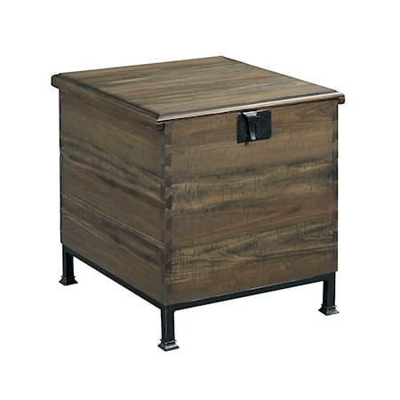 Milling Chest End Table