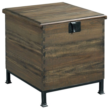 Milling Chest End Table