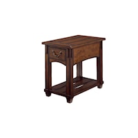 Mission Drawer Chairside Table