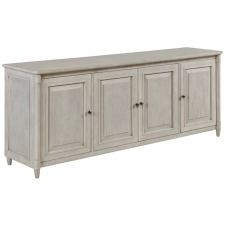 Four-Door Entertainment Console